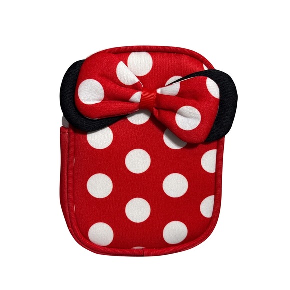 Disney Accessories - Disney Minnie Mouse 30oz Tumbler Zipper Pouch Bow Polka Dot